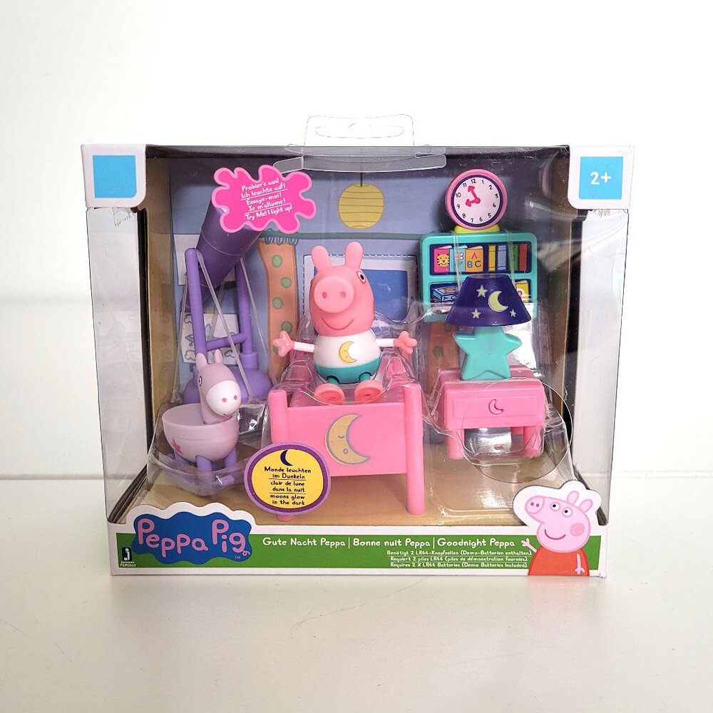Peppa Pig Goodnight Peppa Playset - BNIB